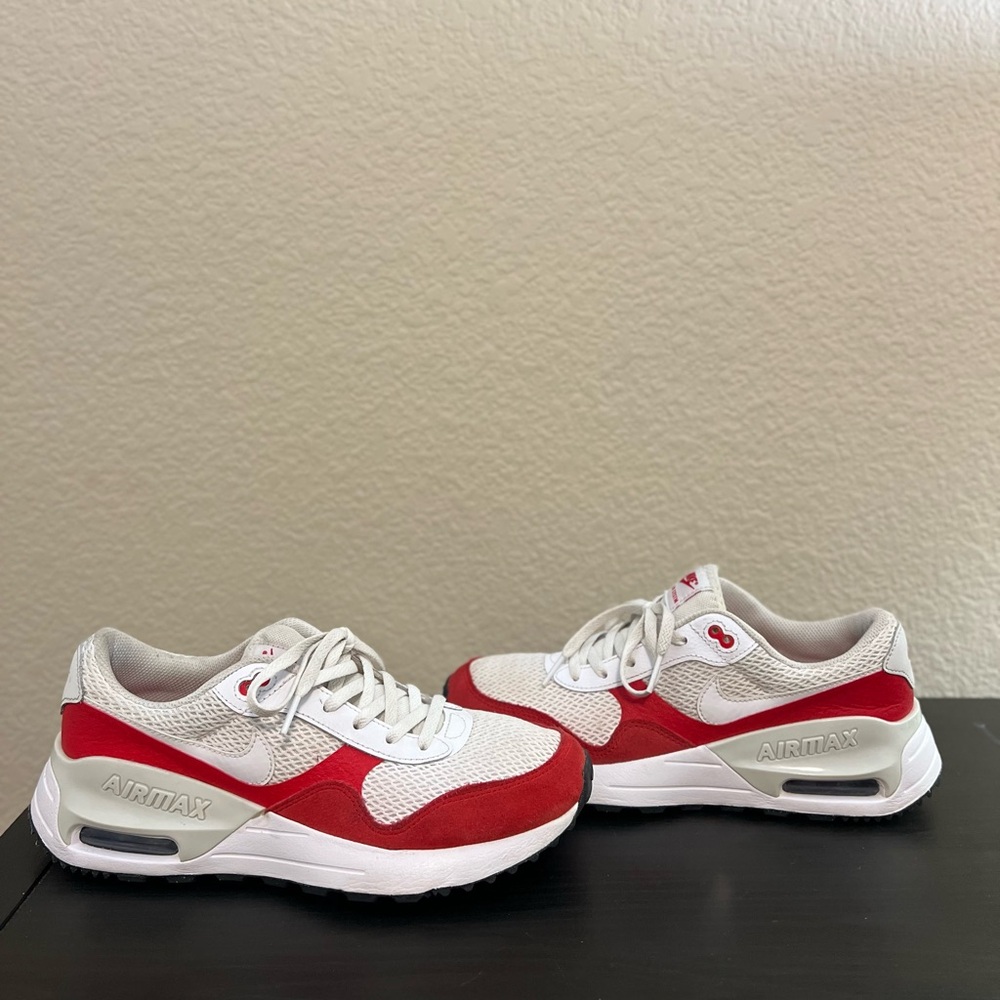 Nike Air Max Red White Sneakers